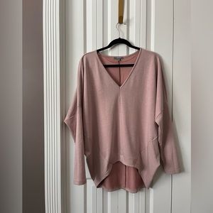 Mexx Batwing Long Sleeve Pink Top